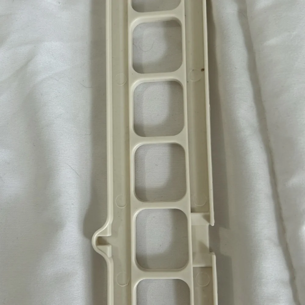 Space Saving Clothing Hanger Racks 9 ports Set of 3 white